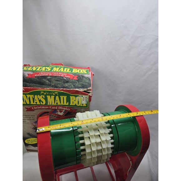 Vintage 1995 Noma Santa's Mail Box Christmas Cards Display 52 Cards In Motion - Picture 17 of 17
